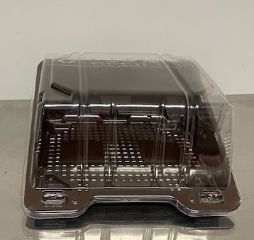 VASCHETTA IN PET BASE NERA 146 X 130 XH76 COD BL1210 CARTONE DA 320 PZ