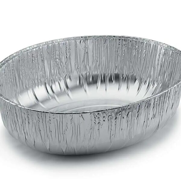VASCHETTA ALLUMINIO OVALE E1G (conf da 50 pezzi)